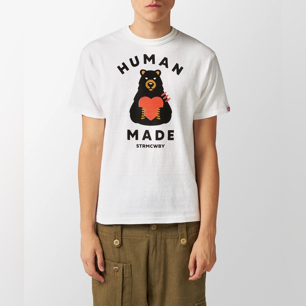 Human Made Graphic #13 T-Shirt Bear White Size Medium